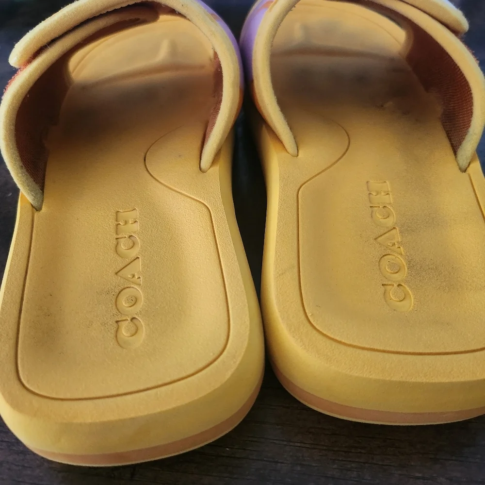 Coach Paxton slides size 9